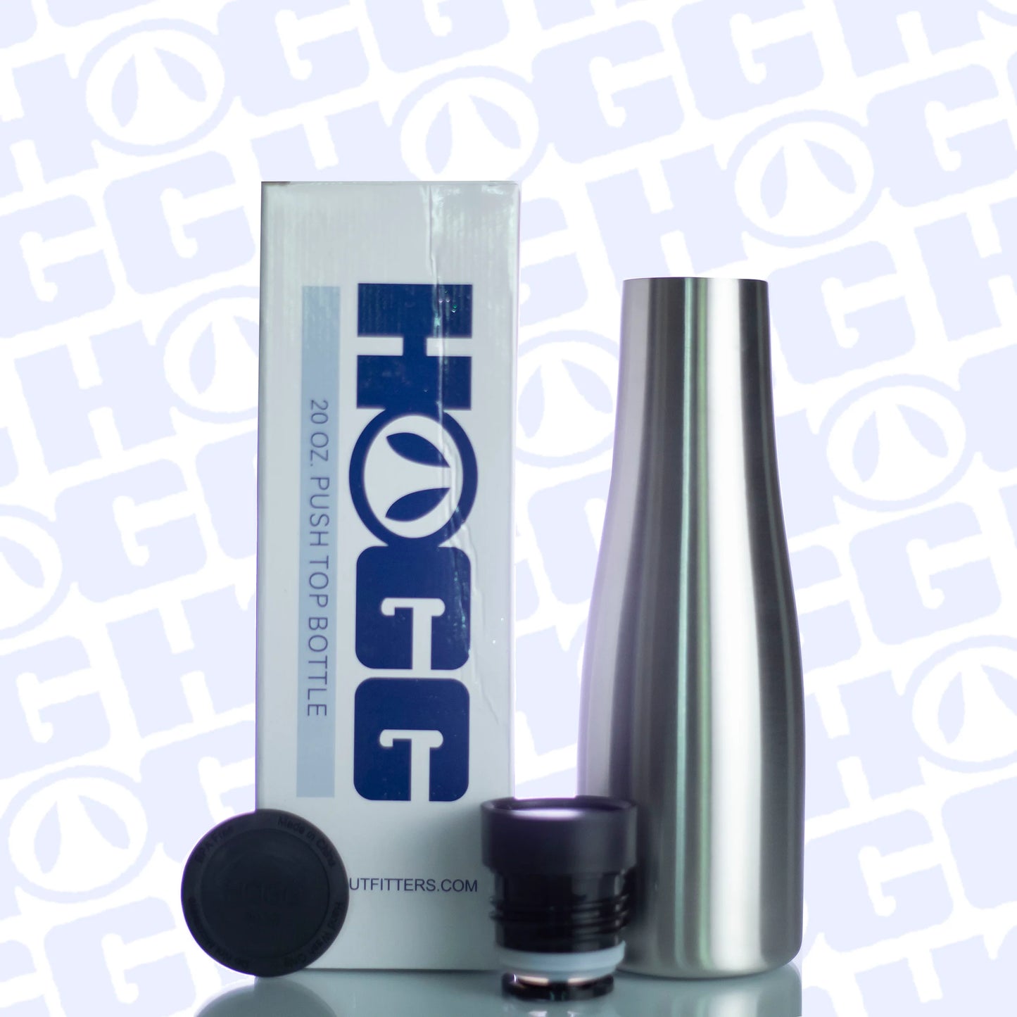 30oz Push Top Water Bottle Leakproof