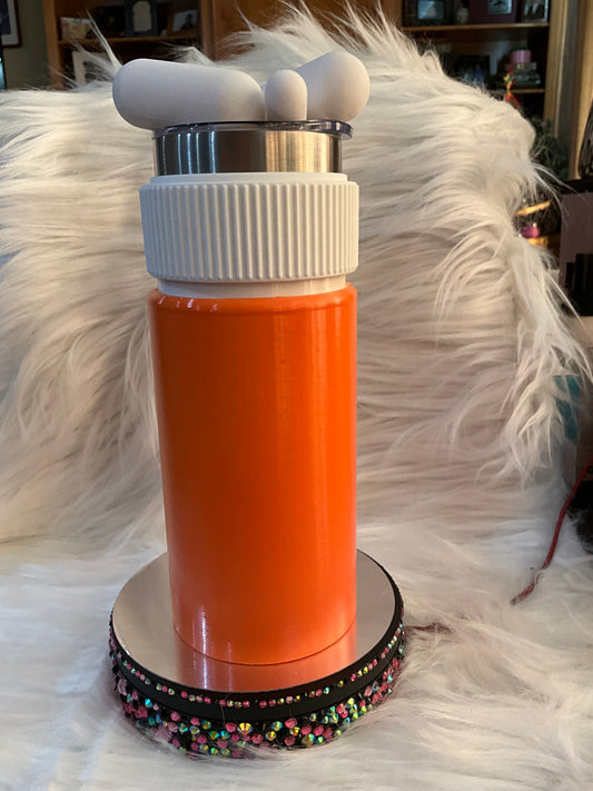 Pill Bottle Cup-Clint Allen