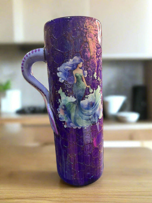 Dragon Scale Mermaid Hybrid Tumbler