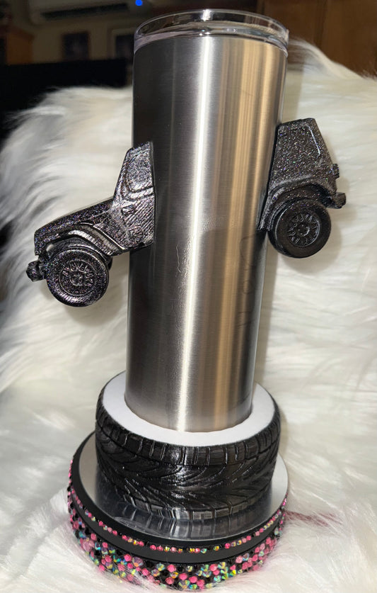 3D Jeep Tumbler